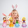 Pinkiwine 8 Pack Prefilled Easter Eggs Princess Deformation Egg Toys