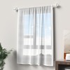 White Tension Rod 18-36Inch Small Tension Curtain Rods for Windows