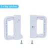 KISKIZ Retractable Extra Wide Baby & Dog Gate Kit -