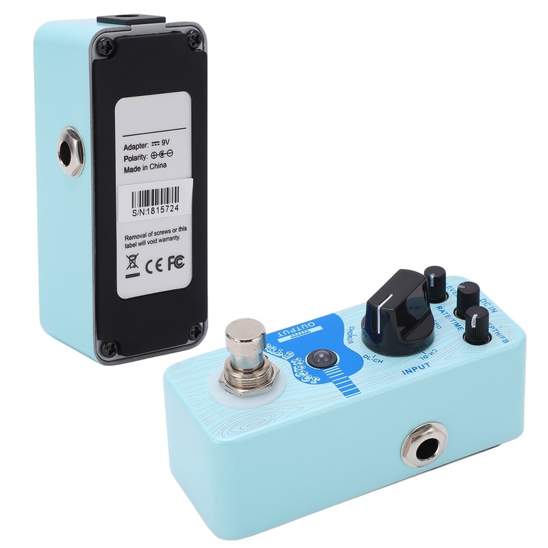 Acoustic Guitar Effect Pedal Baby Water Delay Chorus 5 Gears