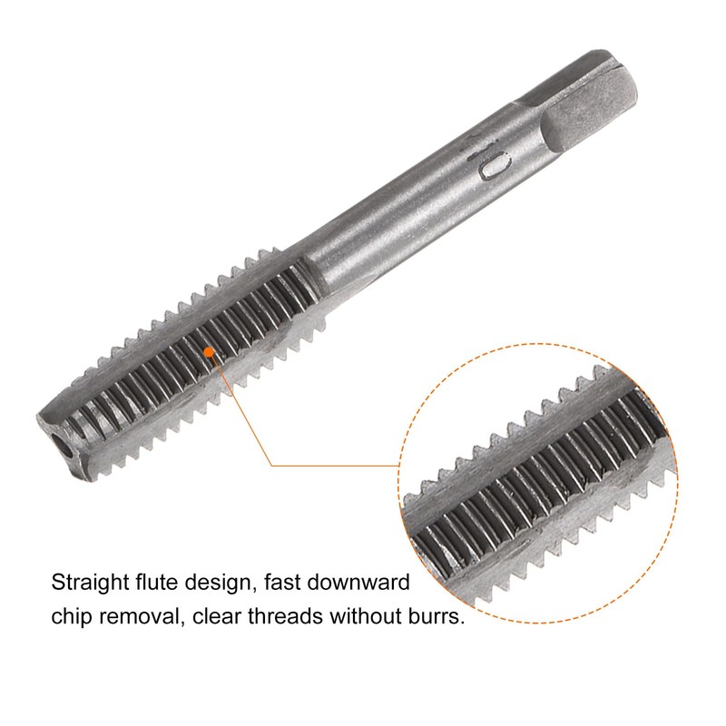 HARFINGTON T-Handle Ratchet Tap Wrench + Metric Tap Set, 7pcs