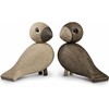 The Ounce Rtrennlichen Wooden Figures Brown/2 Figures by Kay Bojesen Denmark