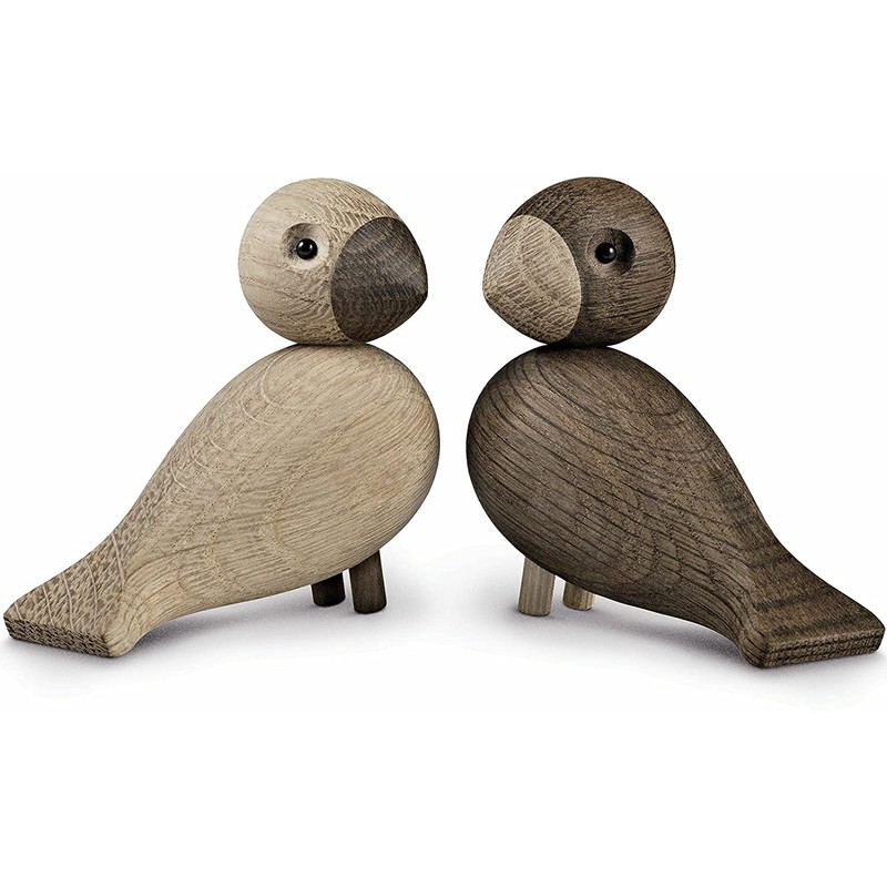 The Ounce Rtrennlichen Wooden Figures Brown/2 Figures by Kay Bojesen Denmark