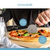 KitchenCraft Pizza Cutter Wheel, Stainless Steel with Nylon Handle, 20cm