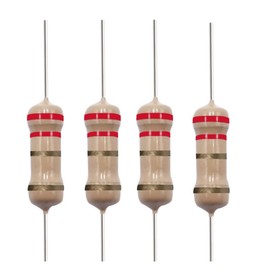 2.2 Ohm Resistors 1/4 W (0.25 Watts) 5% Tolerance, 2.2 ohm Resistor airbag Bypass (40 PCS)