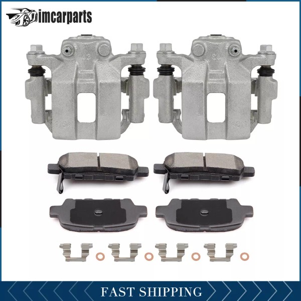 imcarparts Rear Brake Calipers And Ceramic Pads For Infiniti G35