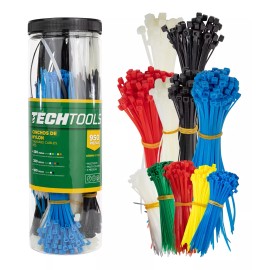 Techtools Tech Tools 950 Piezas Variadas De Cinchos, Colores Varios