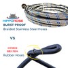 Short Washing Machine Hoses (1FT) - OCT Connect for Easy
