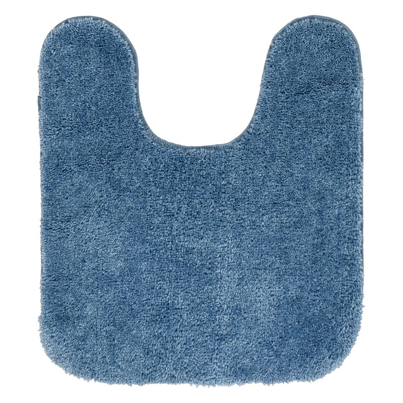 Garland Rug Traditional Nylon Washable Basin Blue 4 Piece Set