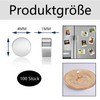 cuhostki Neodym Mini Magnete Stark, 100 Stück 4 mm x