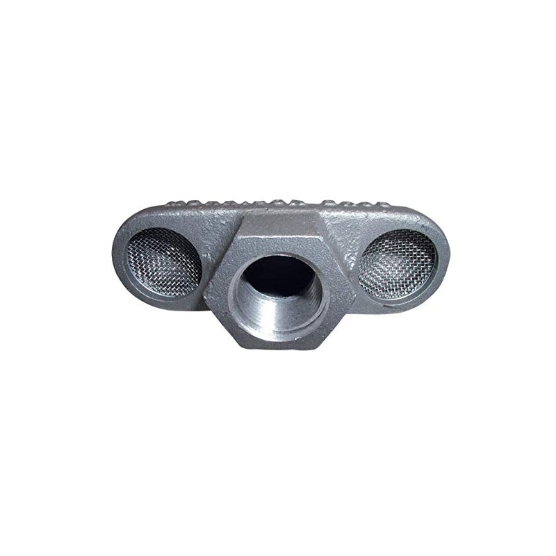 Morrison Bros. 155 Series Threaded Aluminum Double Outlet Vents 2