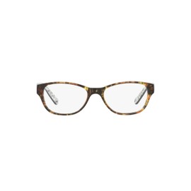 Tory Burch TY2031 Eyeglass Frames 3154-49 - Yellow Tort/black Batik TY2031-3154-49