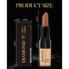 Caedelfly Metallic Lavender Lipstick, Long Lasting & Transfer Proof High