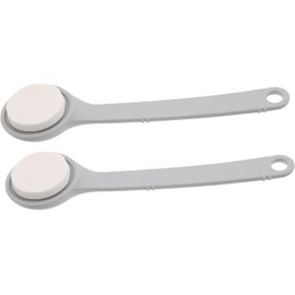 Healeved Aplicador De LocióN Para La Espalda Con Mango Largo 2 Piezas Cepillo Hidratante Corporal Para Cremas UngüEntos Y Autobronceador FáCil De Usar Para Personas Mayores