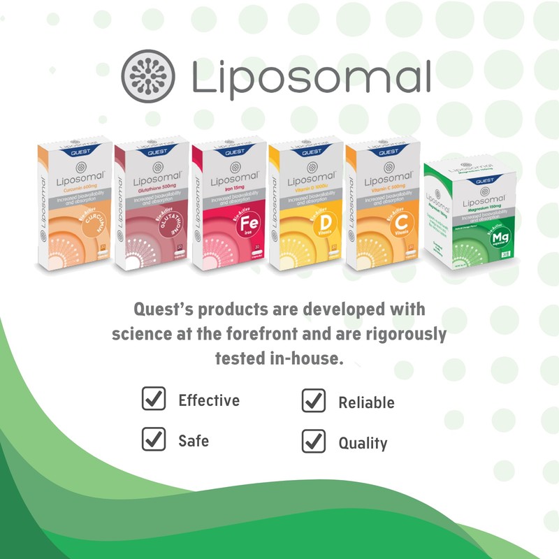 Quest - Liposomal Magnesium Citrate Complex 30x 150mg Sachets. High