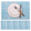 Place Mats for Table Set of 6 - Heat Resistant