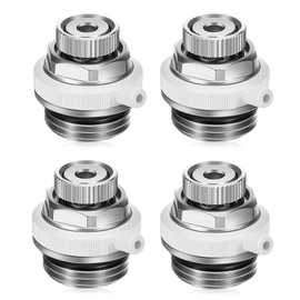 Automatisches Entlüftungsventil, Automatischer Entlüfter Heizung 1/2, Heizkörper Entlüfter Heizung für Messing Selbstentlüftendes Kühlerventil, Automatische Heizkörperentlüfter (Stil 4)