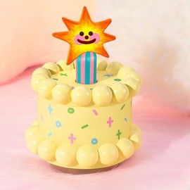 MARTUBE Happy Birthday Candle Music Box-Rotatable Vanilla Cream Scented Candle,Cute Natural Soy Wax Candles,Unique Birthday Gifts for Women, Her, Girls, Girlsfriend, Best Friend