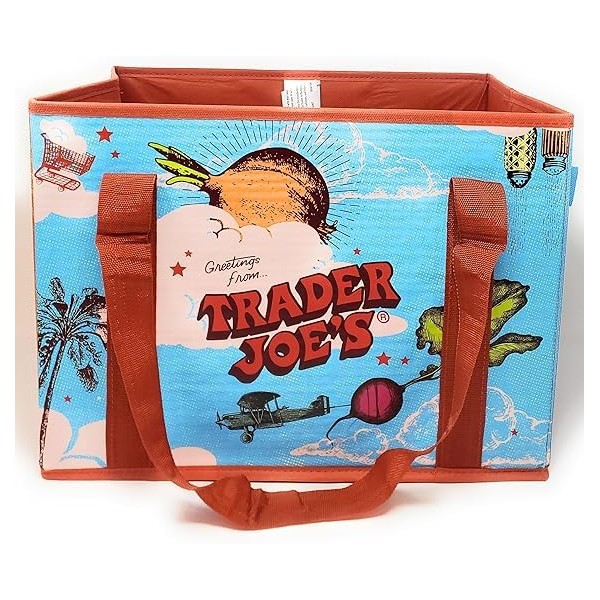 Trader Joe's Stand-Up Collapsable Grocery Tote
