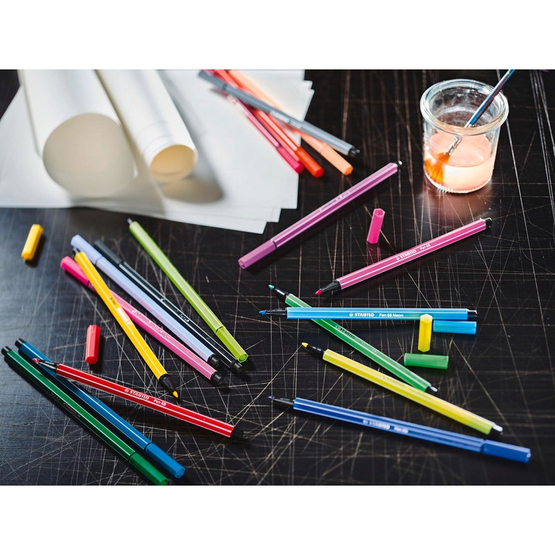 STABILO Pen 68 - Pennarello Premium - ARTY - Astuccio