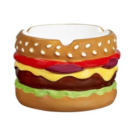 Polystone Ashtray for Home and Office (Cheeseburger)