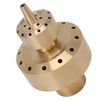 Copper Double Column Fountain Nozzle Music Fountain Landscape Scenery Nozzle
