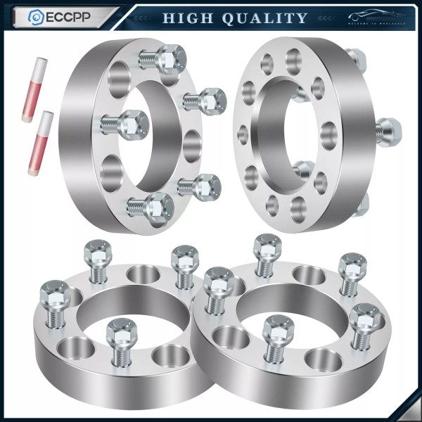 ECCPP 4Pcs 1.25" Wheel Spacers 5x4.75 For Chevy S10 Camaro