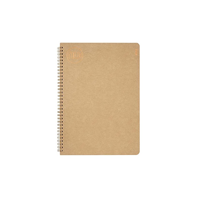 Nu Notebooks - Kraft Range - Manilla Wire Bound A5