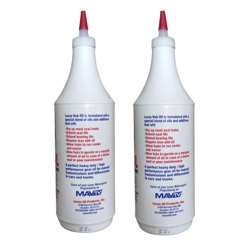 Lucas Hub Oil (Pack of 4) (4)