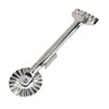 Ateco 1398 Pastry Cutter with Fluted Wheel by Ateco