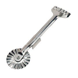 Ateco 1398 Pastry Cutter with Fluted Wheel by Ateco