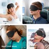 LitBear Breathable Sleep Mask, 3D Eye Mak Sleep for Side