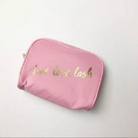 Lancôme NEW LANCOME Paris Makeup Bag Case Light Pink Live Love Lash