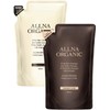 Allna Organic Shampoo and Treatment Set, Refill, Additive-Free, 13.5 fl