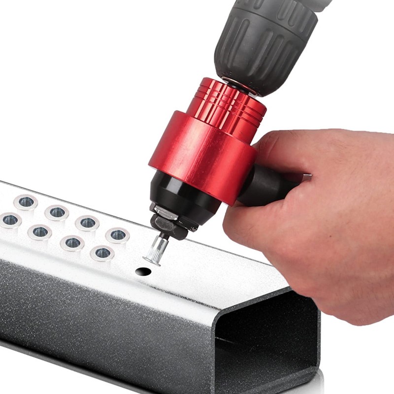 Rivet Nut Tool, Manual Automatic Nut Adapter, Rivet Nut Drill