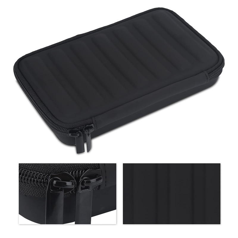 Harmonica Storage Case PU Leather ered Carrying 10 Hole Bag