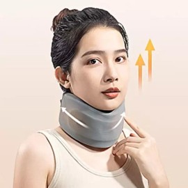 목쿠션 학생 직장인 목보호대 지지대 견인기 [그레이 L] Neck Cushion for Students and Office Workers Neck Support Brace Support Device [Gray L]