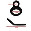 P1Tools Dirt bike Tie Down Strap Rings for Motorcycle Dirtbike