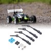 4Pcs RC Car Drive Shaft Set Front Rear Universal Axles
