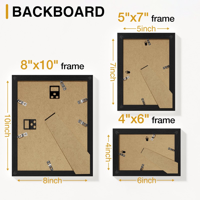 Vittanly Picture Frames Set of 20, Picture Frames Collage Wall