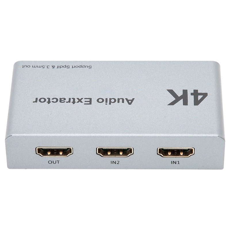 HDMI Audio Extractor Distributor 2 in 1 out 4k 30hz