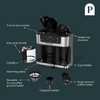 Pantrymade Deluxe 12-Cup Coffee Maker & Single Serve Brewer –