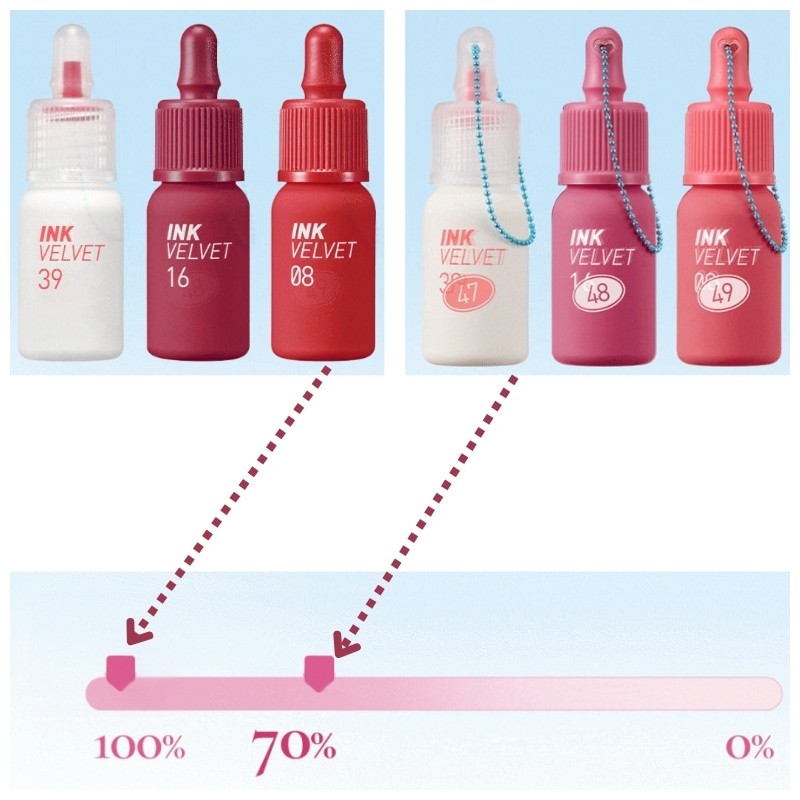 PERIPERA Ink The Velvet 4g, Color:17 Rosy Nude
