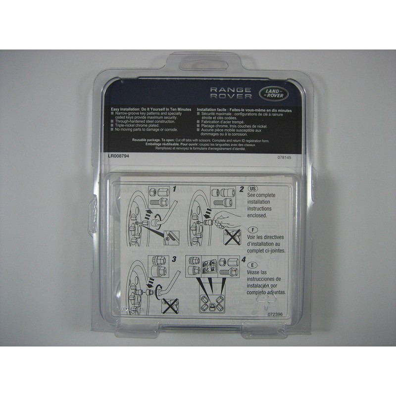 Land Rover Genuine Lug Nut Wheel Lock Set for LR2