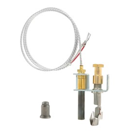 Pilot Burner and 750 Millivolt Thermopile Assembly, Own 36-Inch Leads Aluminium Glass Fiber Wire Compatible With Furnace Controls Replacement Parts