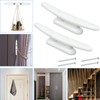 WTMORE Boat Cleats 5inch, High Impact White Nylon Dock Cleats,Boat