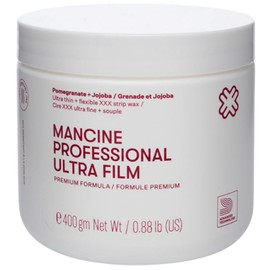 Mancine Strip Wax: Ultra Film Pomegranate & Jojoba (14oz)