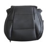 Priprilod Black Perforated Leather with Black Stitching Driver Side Bottom