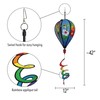 In the Breeze Hummingbird Flowers 6-Panel Kinetic Hot Air Balloon