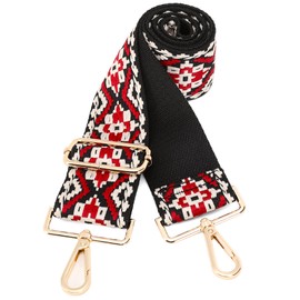 GINJKGO Purse Straps Replacement Crossbody - Bag Strap for Handbags, Wide Crossbody Straps for Purses Guitar Leopard for Her